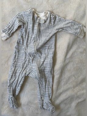 Little Planet Baby Infant Striped Pajama Footie Sleeper Organic